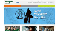 Desktop Screenshot of abipe.org.br