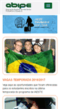 Mobile Screenshot of abipe.org.br